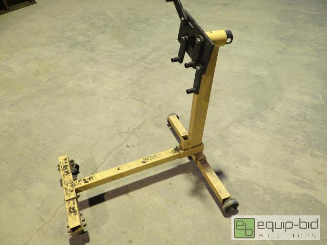 lot 2080 image: Engine Stand On Casters
