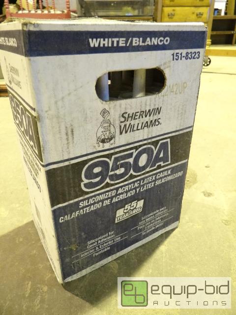 lot 2083 image: Case of Sherwin Williams 950A WhiteBlanco Latex Caulk