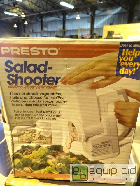lot 2119 image: Presto Salad Shooter w Toastmaster 5 Cup Coffie Maker