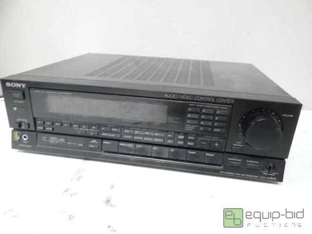 lot 2134 image: Sony AudioVideo Control Center w Real Time AnalyzerGraphic Equalizer