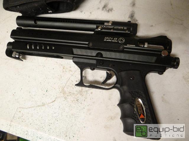 lot 2143 image: Delta 68 Paintball Pistol sidearm for when your main paintball gun runs out of a...
