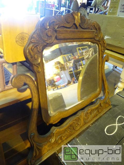 lot 2168 image: Carved Frame Decorative Mirror